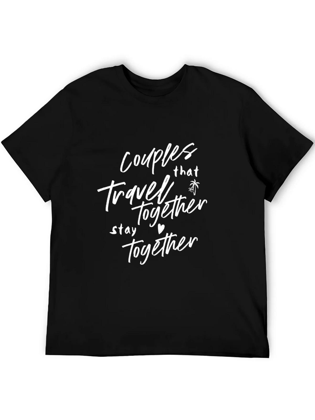 Couples That Travel Together Graphic Tee product image 5