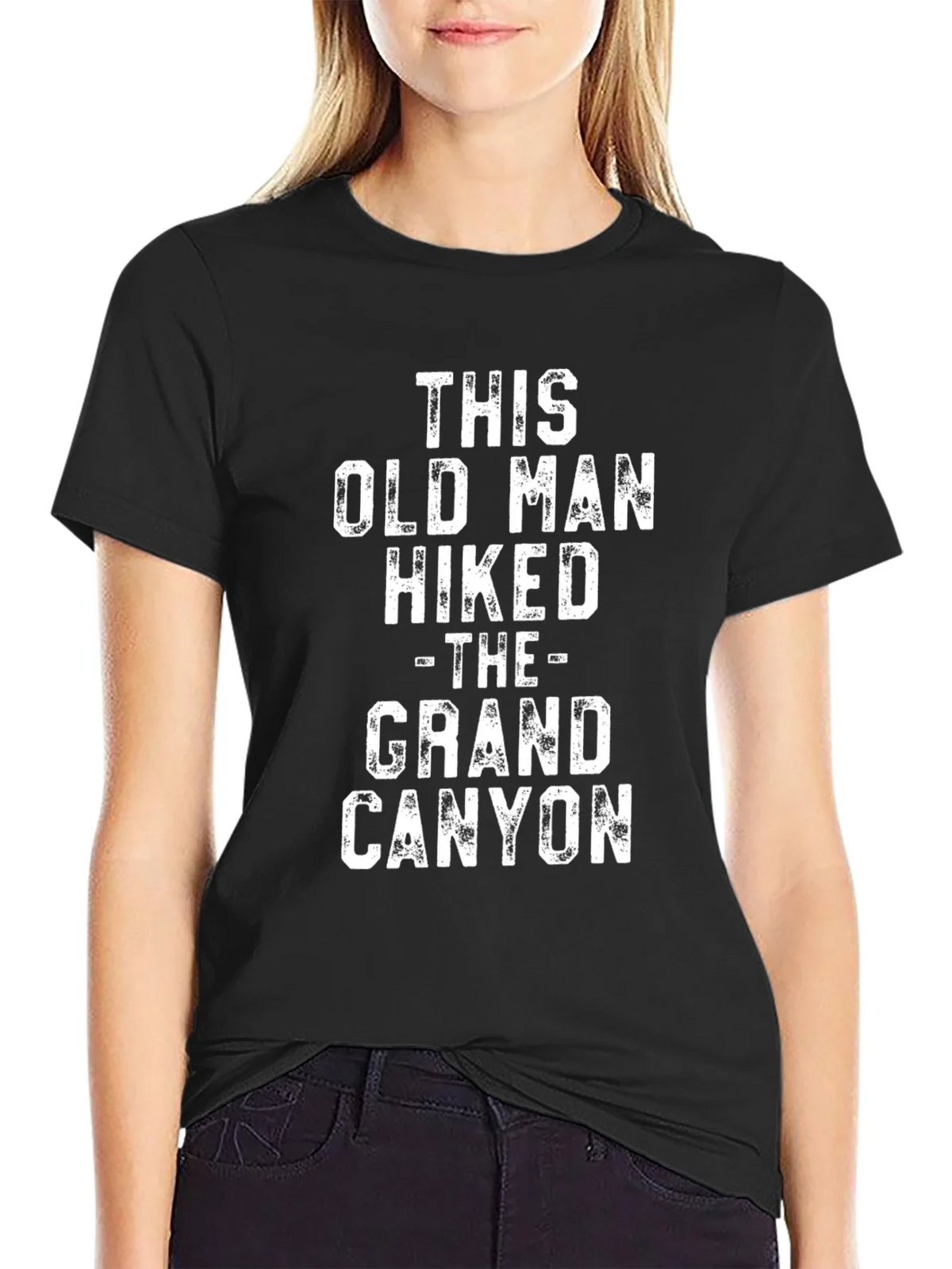 Funny Hiked Grand Canyon Old Man T-Shirt product image 2