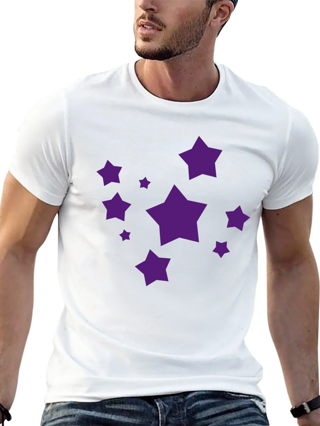 Starry Night Black T-Shirt product image 12
