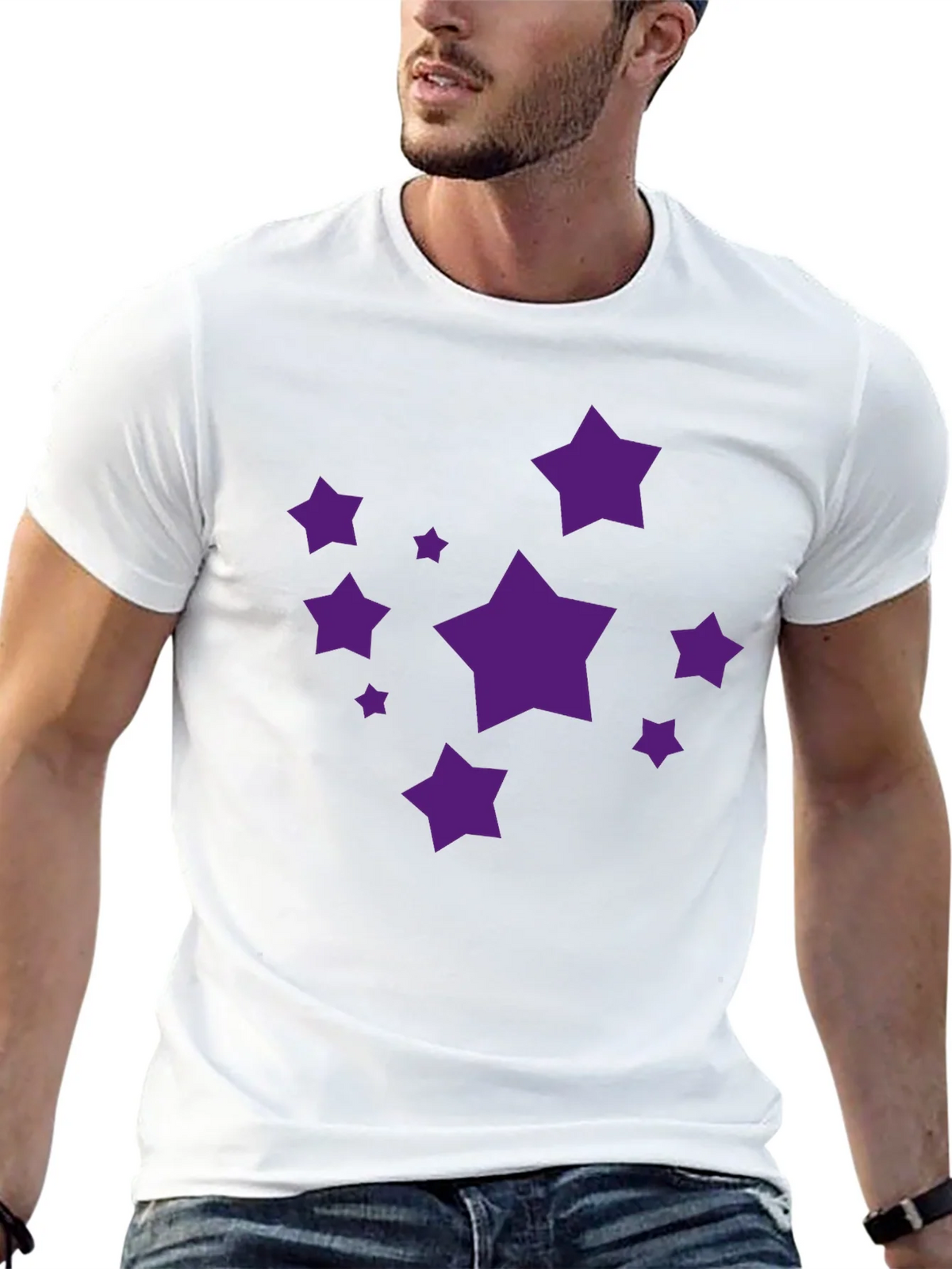 Starry Night Black T-Shirt product image 12