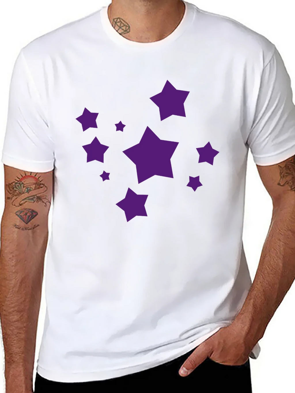 Starry Night Black T-Shirt product image 7