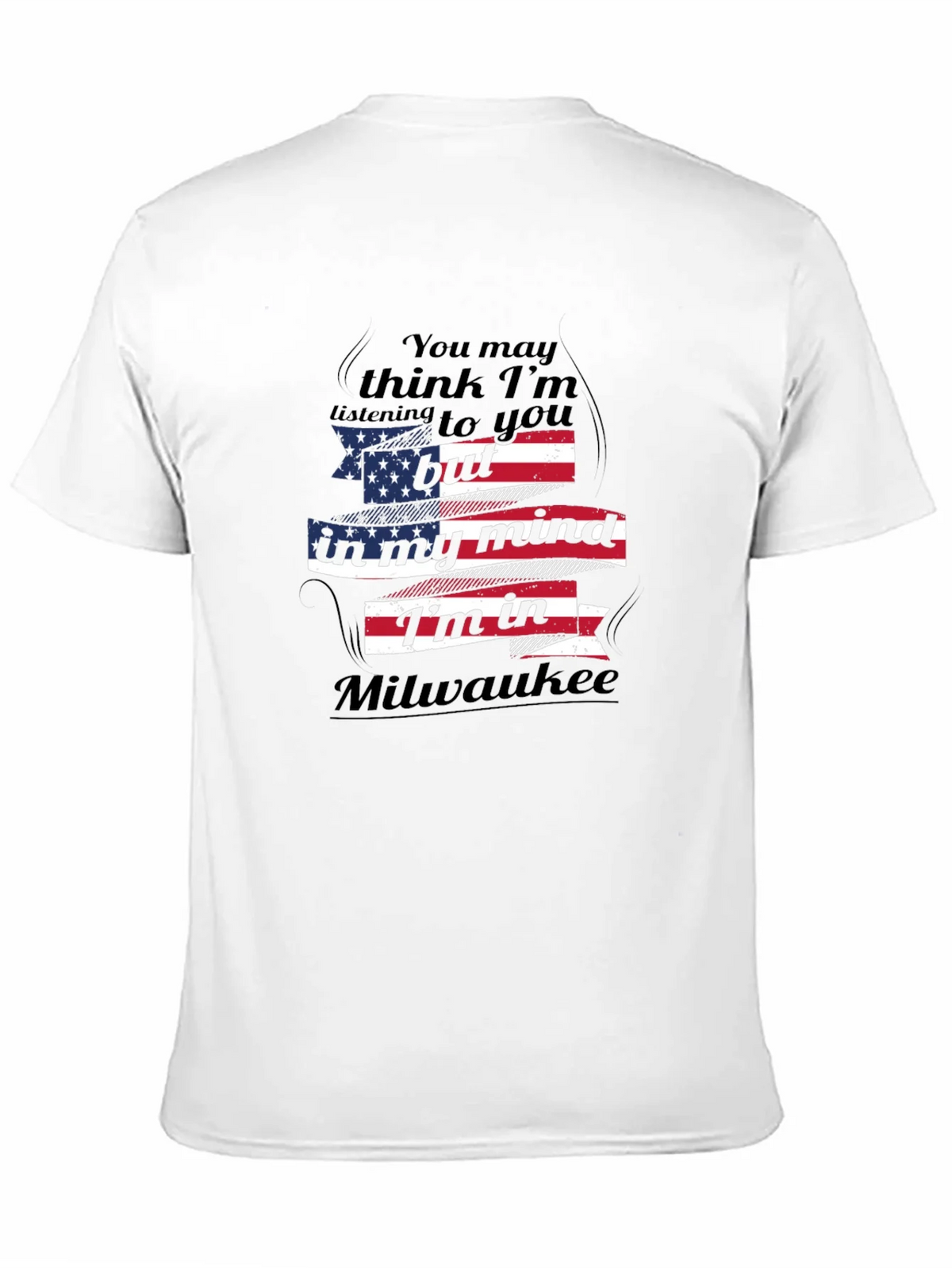 Milwaukee Mind T-Shirt - American Flag Design product image 10