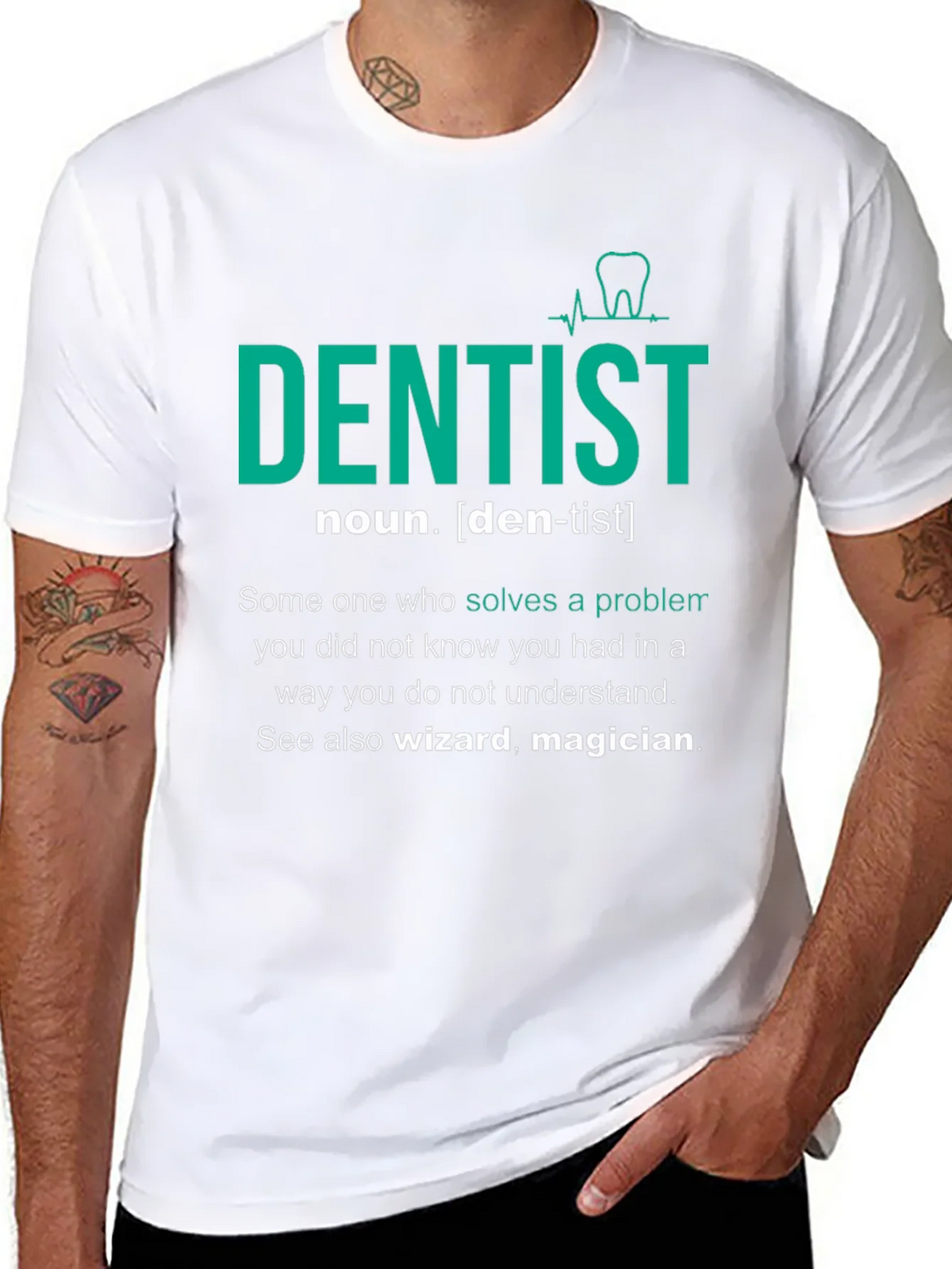 Dentist Definition T-Shirt - Gift for Dental Professionals product image 7