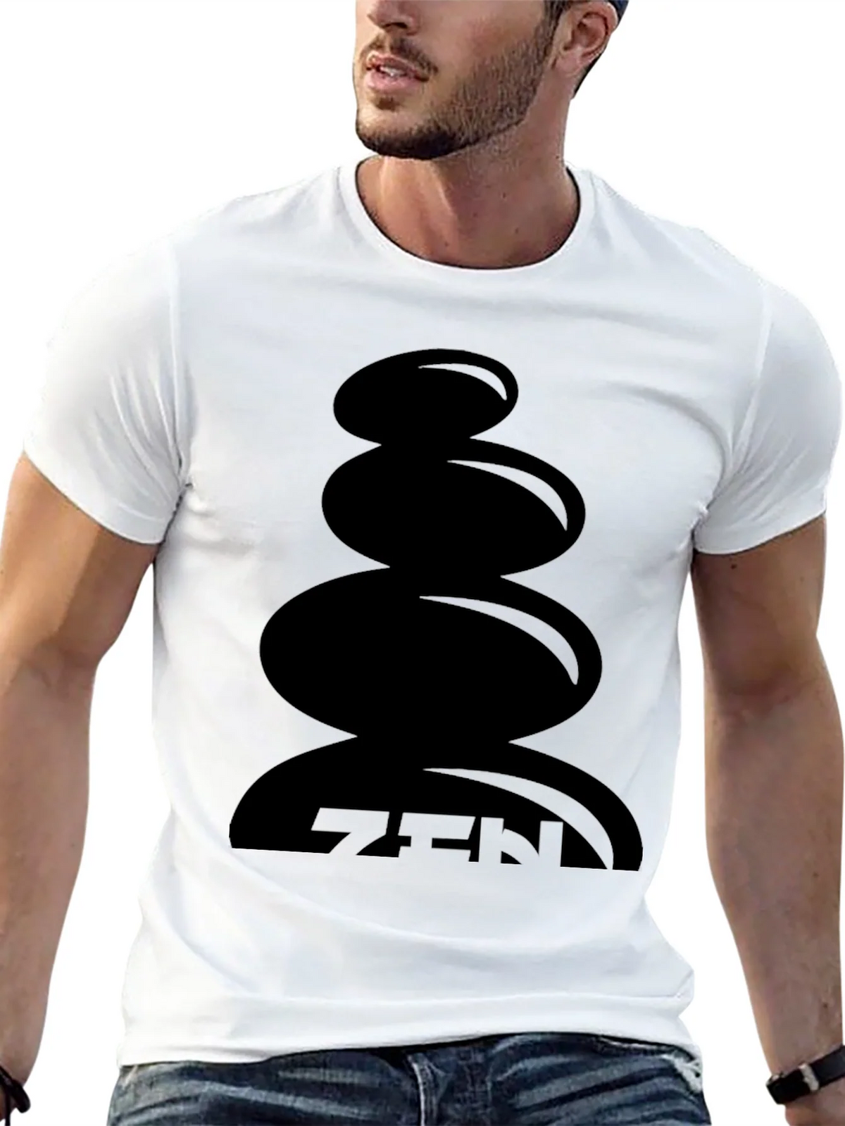 Zen Stones Graphic T-Shirt - Relaxed Fit product image 12