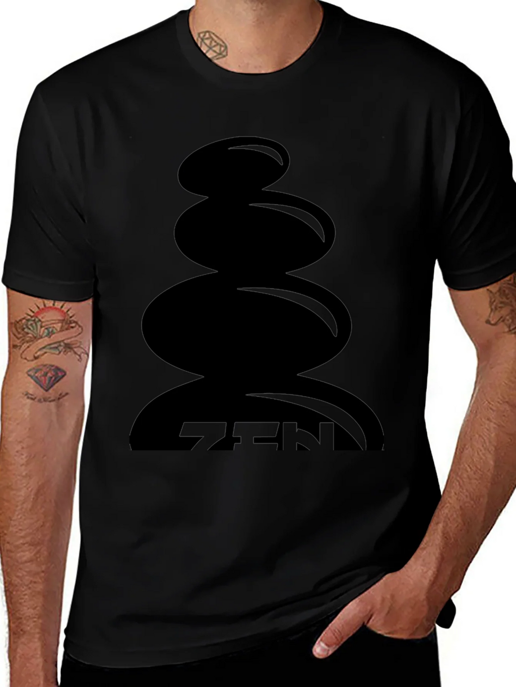 Zen Stones Graphic T-Shirt - Relaxed Fit product image 1