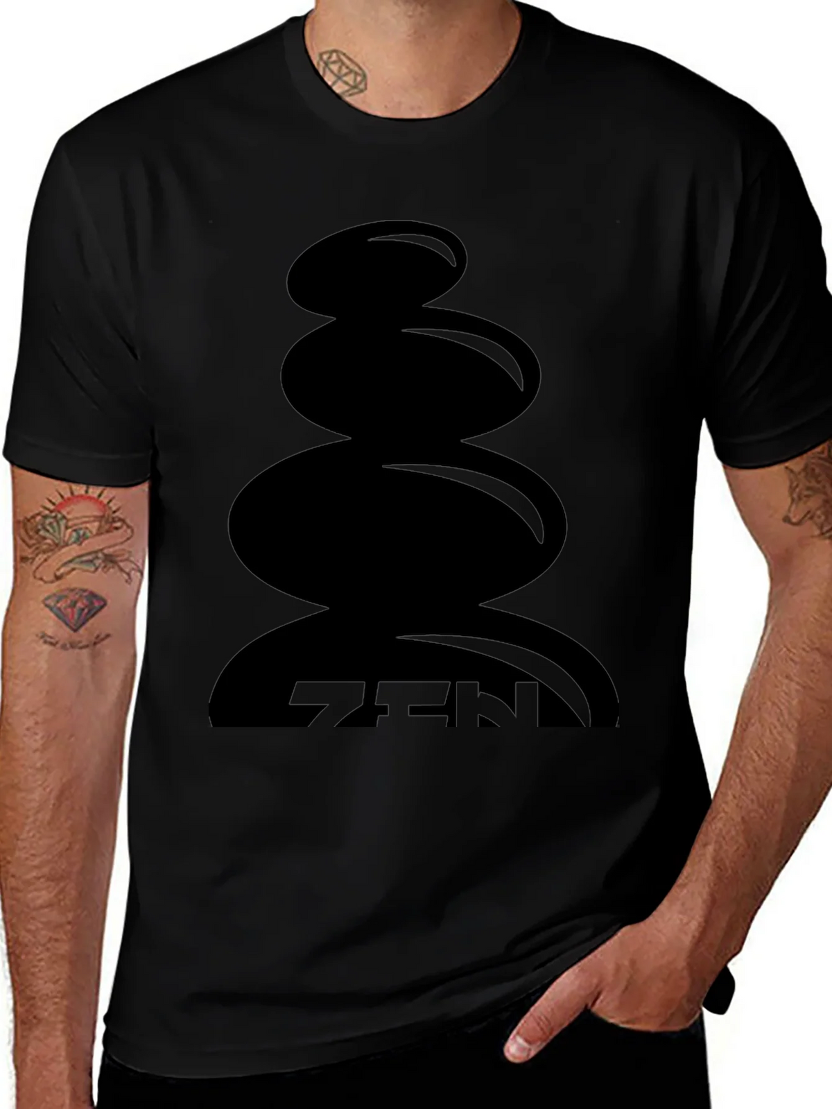 Zen Stones Graphic T-Shirt - Relaxed Fit product image 1