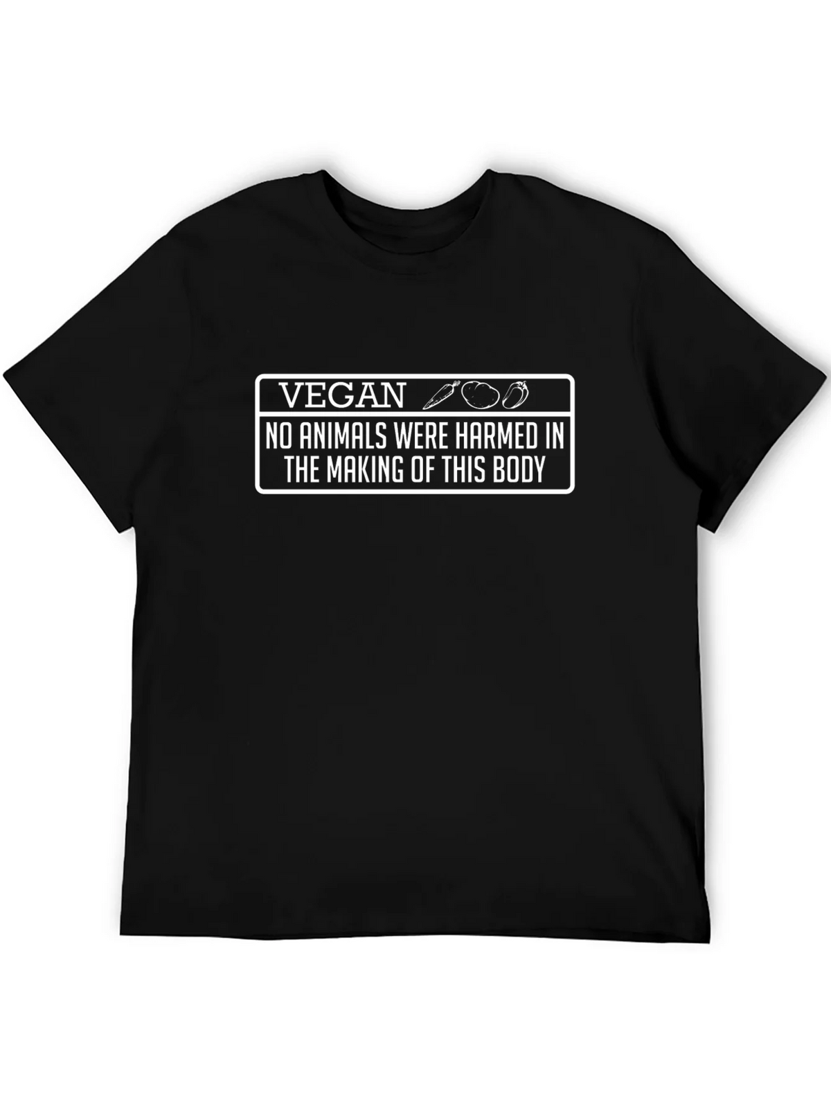 Vegan Tee: No Animals Harmed in the Making of This Body product image 5