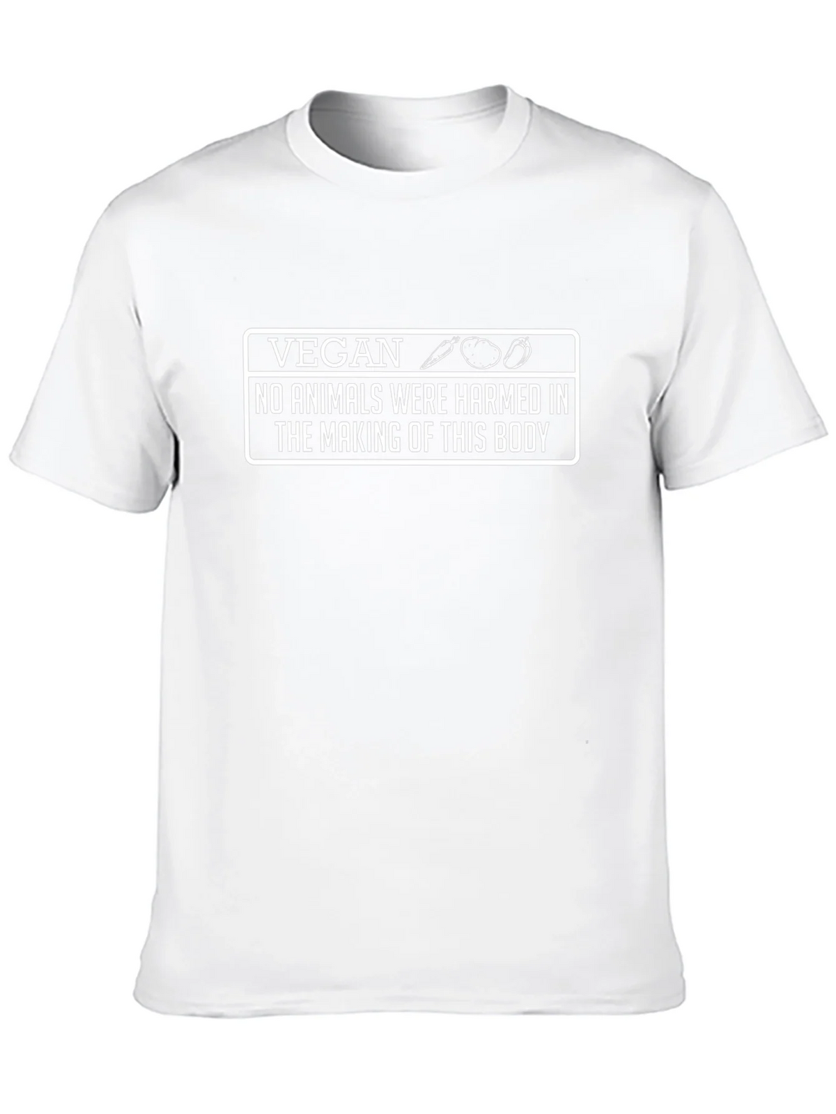 Vegan Tee: No Animals Harmed in the Making of This Body product image 9