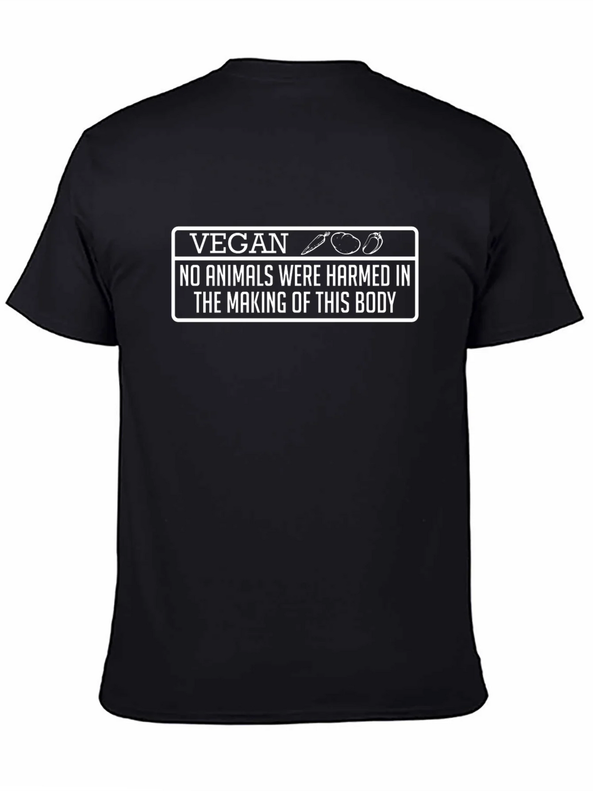 Vegan Tee: No Animals Harmed in the Making of This Body product image 4
