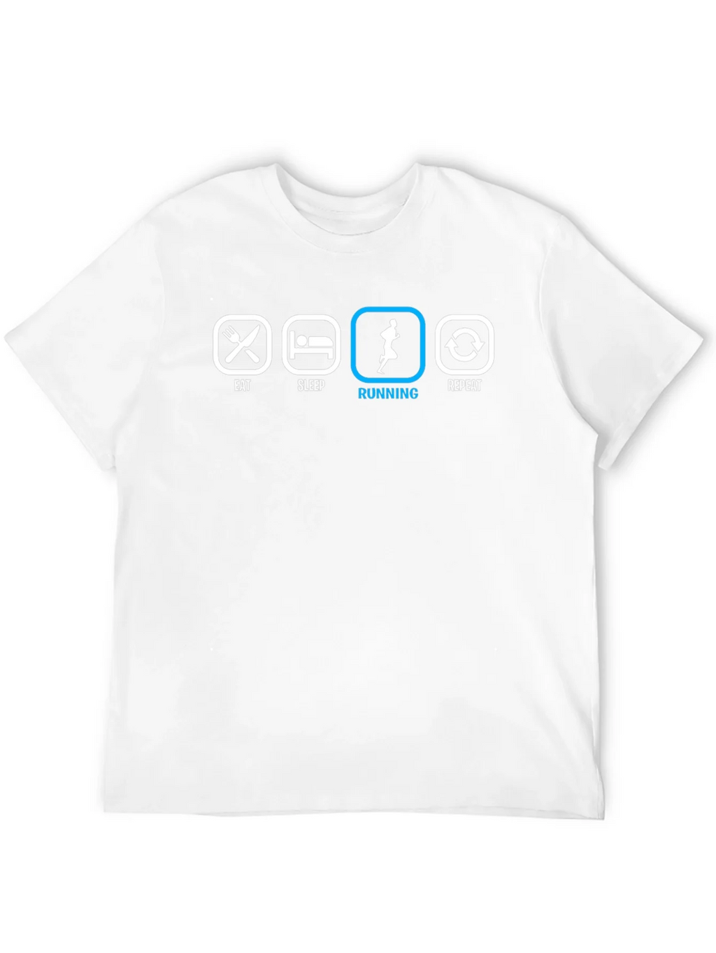 Eat Sleep Running Repeat T-Shirt product image 11