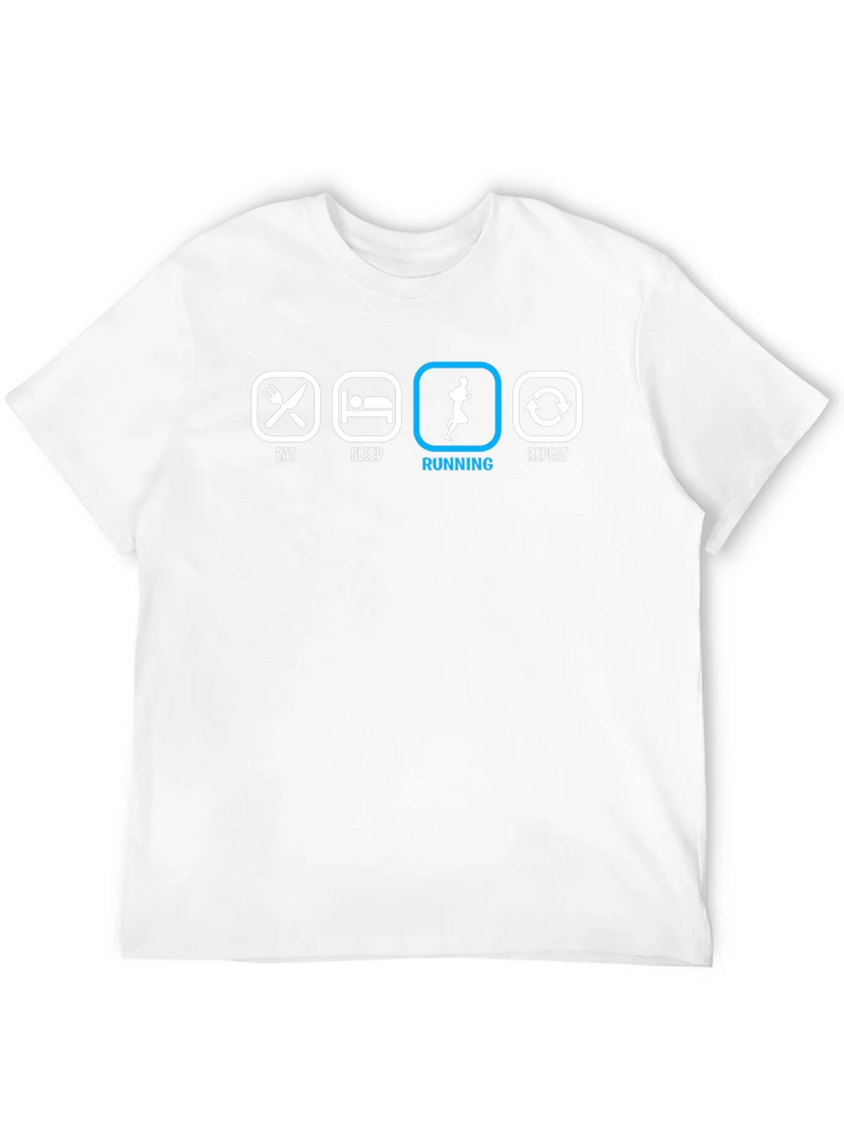 Eat Sleep Running Repeat T-Shirt product image 11