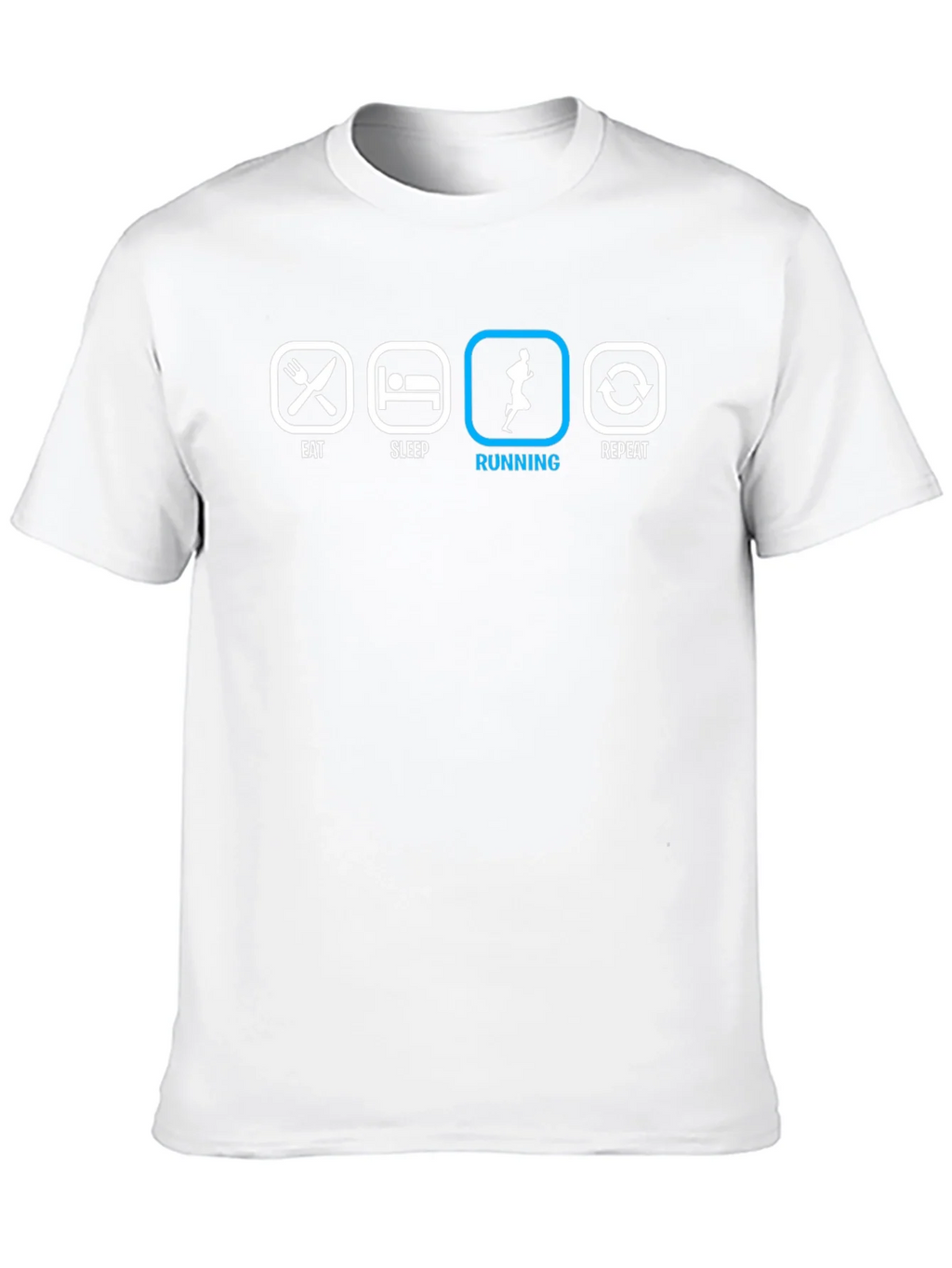 Eat Sleep Running Repeat T-Shirt product image 9