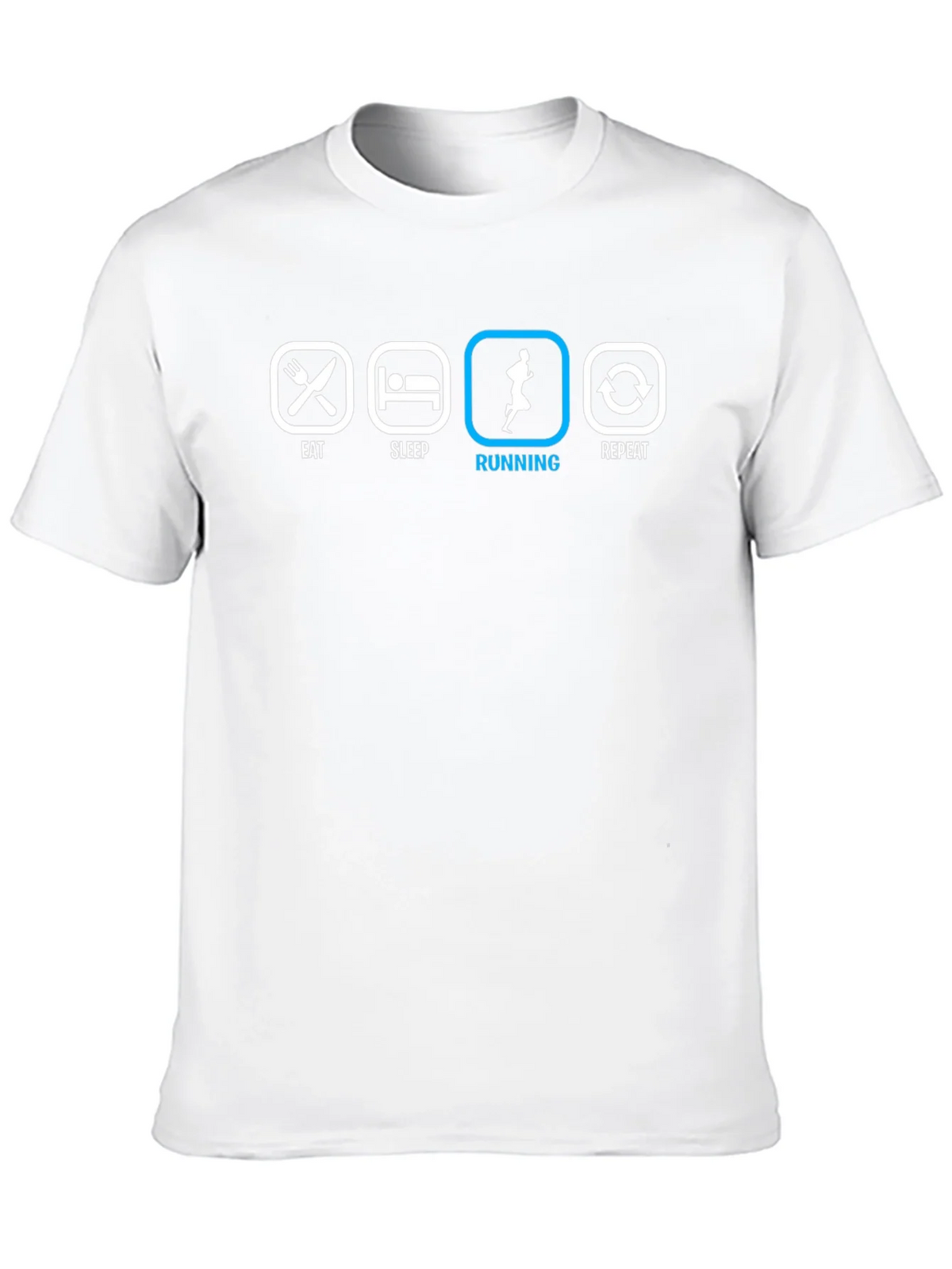 Eat Sleep Running Repeat T-Shirt product image 9