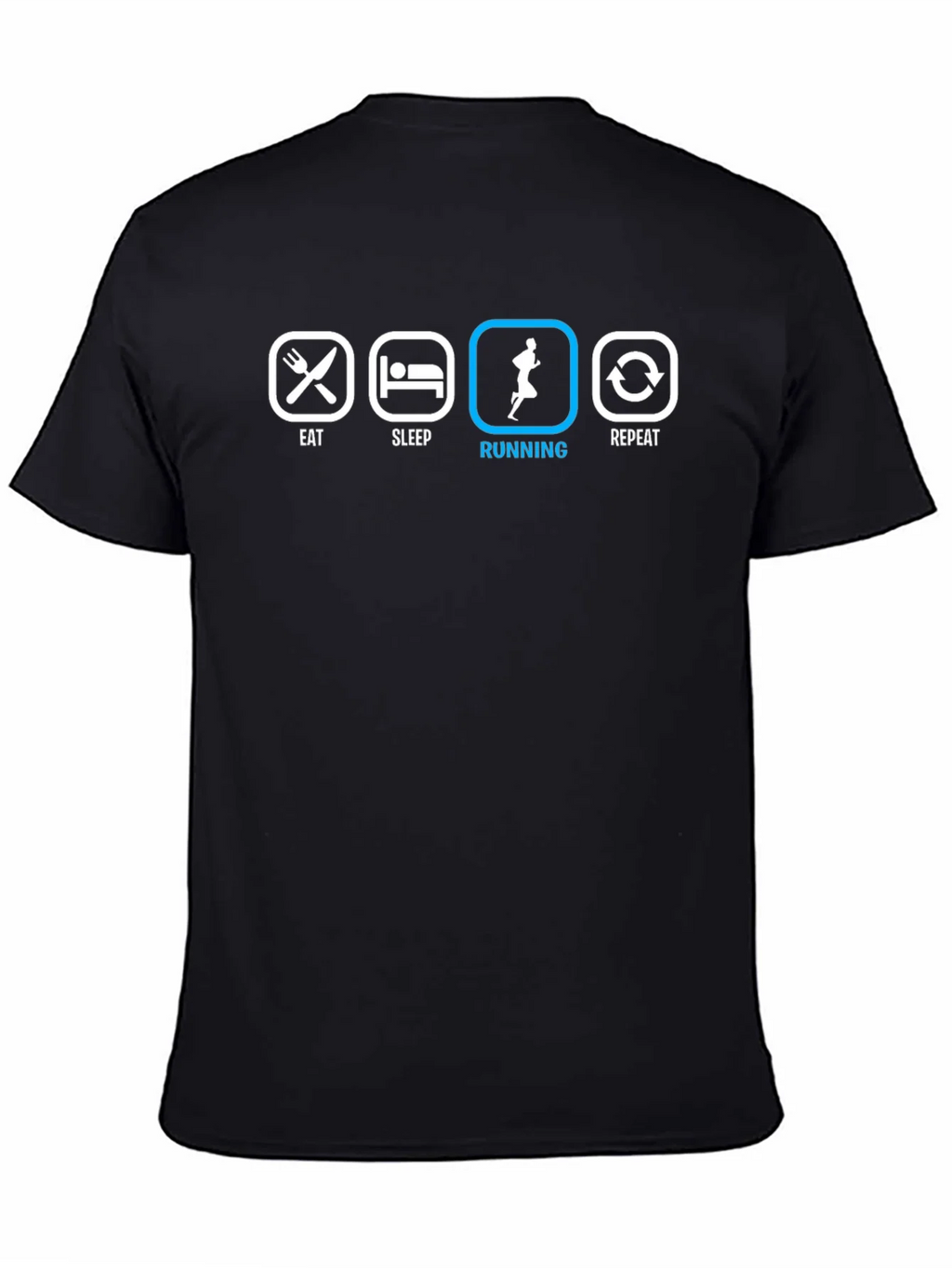 Eat Sleep Running Repeat T-Shirt product image 4