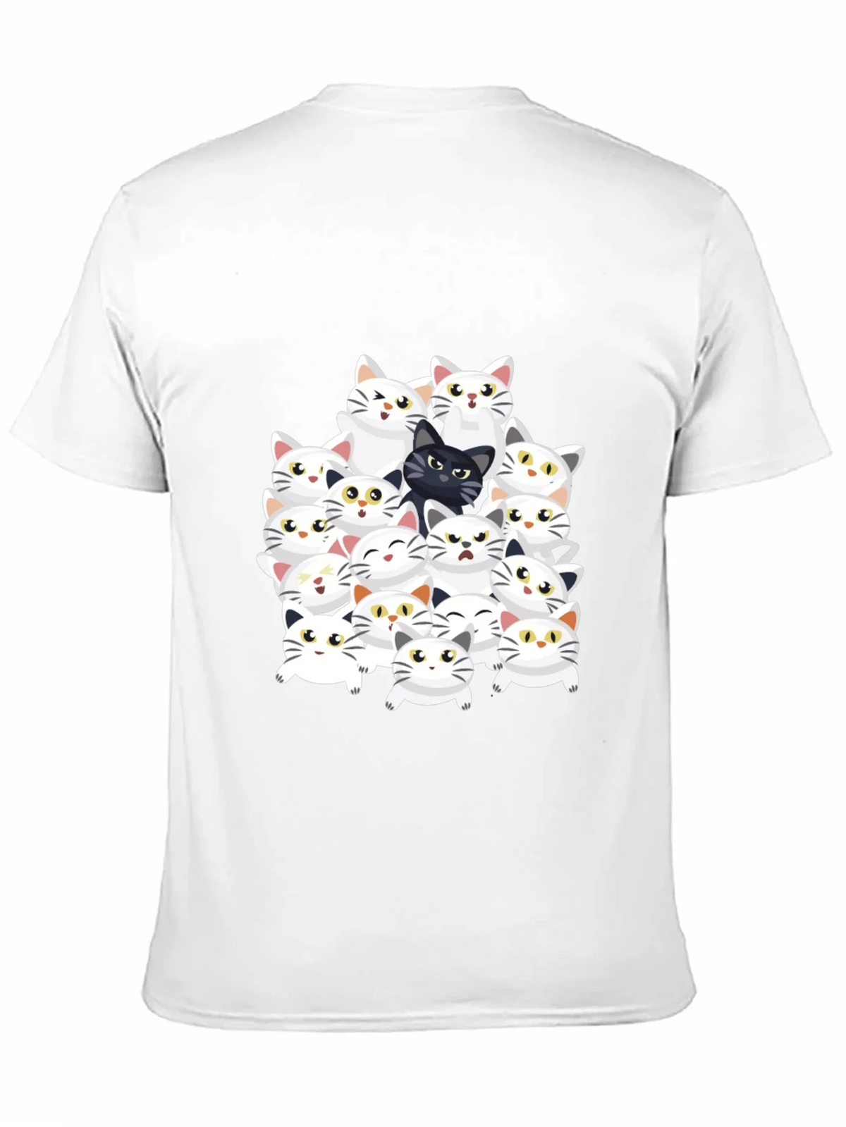 Cat Lover Graphic Tee - Black product image 10