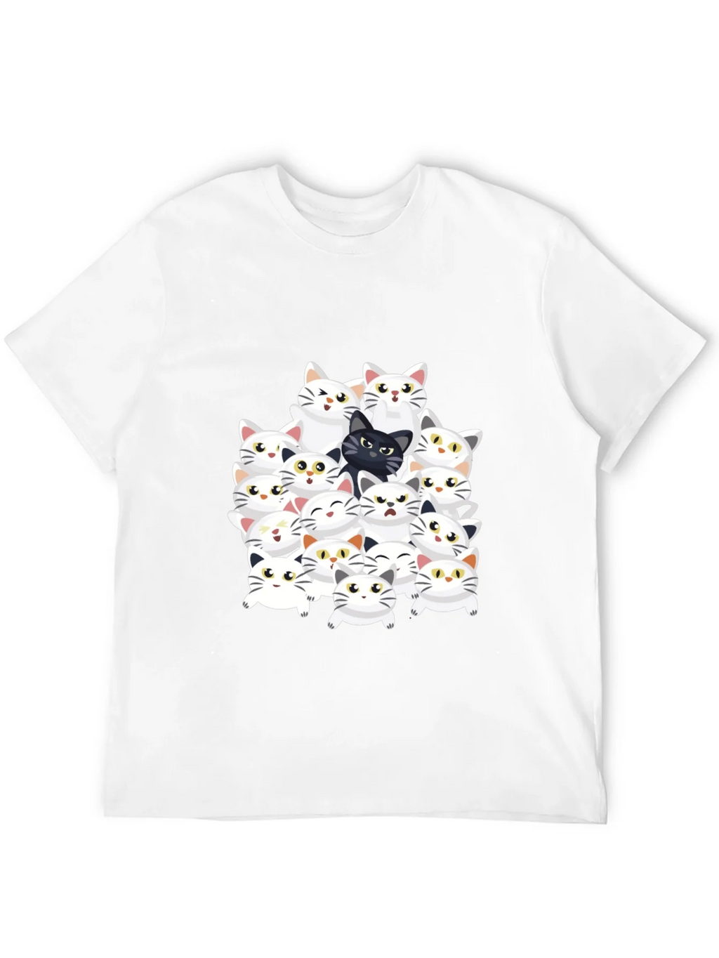 Cat Lover Graphic Tee - Black product image 11