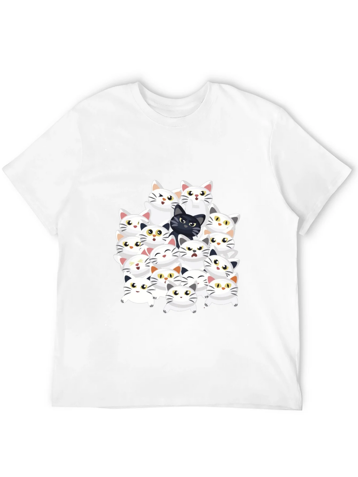 Cat Lover Graphic Tee - Black product image 11