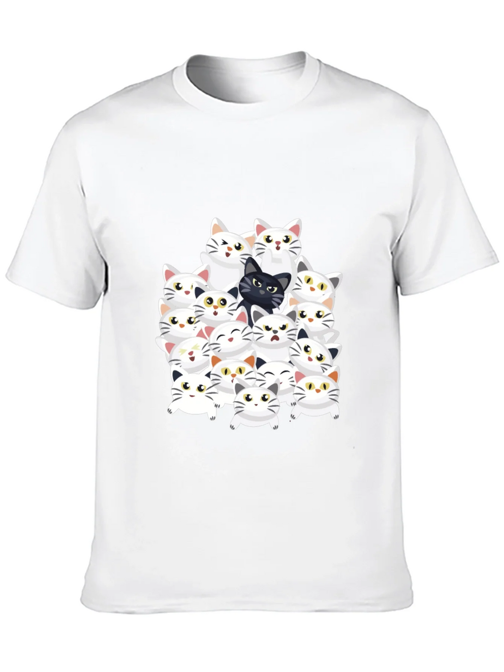 Cat Lover Graphic Tee - Black product image 9