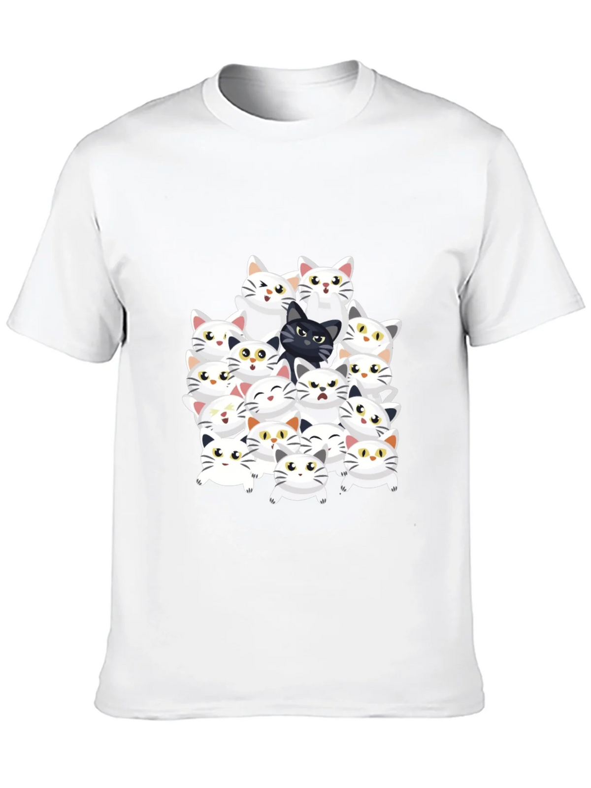 Cat Lover Graphic Tee - Black product image 9