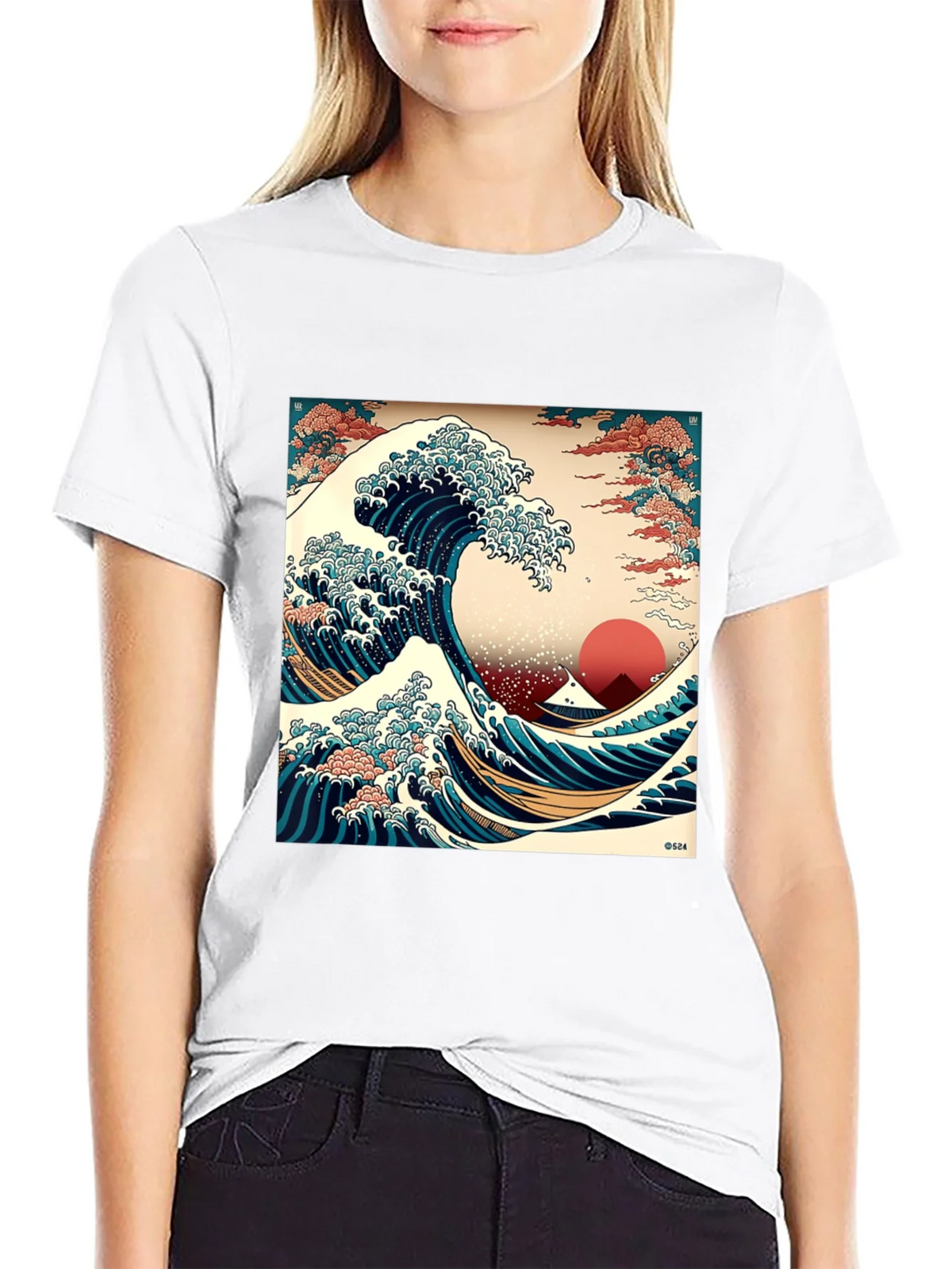 Great Wave T-Shirt - Stylish Graphic Tee product image 8