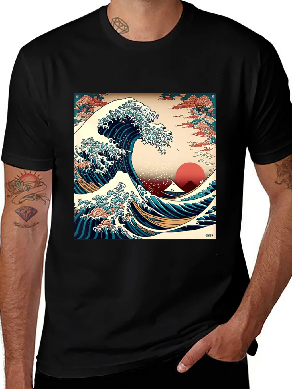Great Wave T-Shirt - Stylish Graphic Tee product image 1