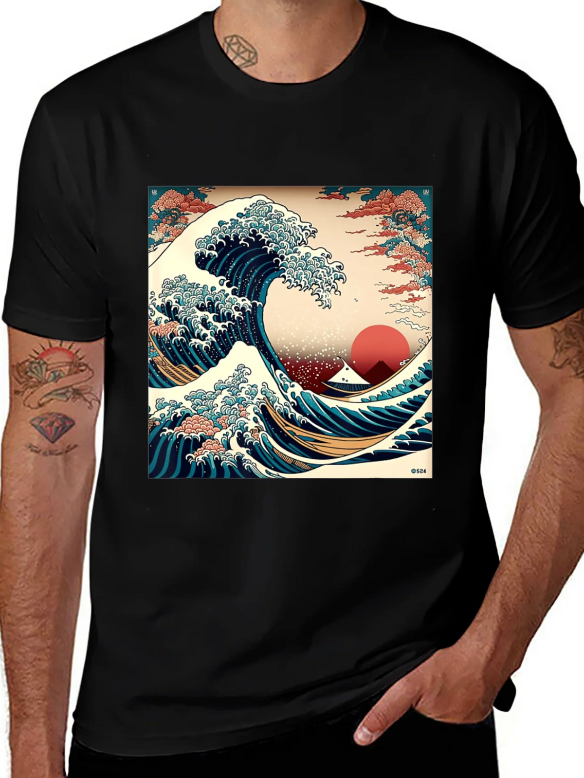 Great Wave T-Shirt - Stylish Graphic Tee product image 1