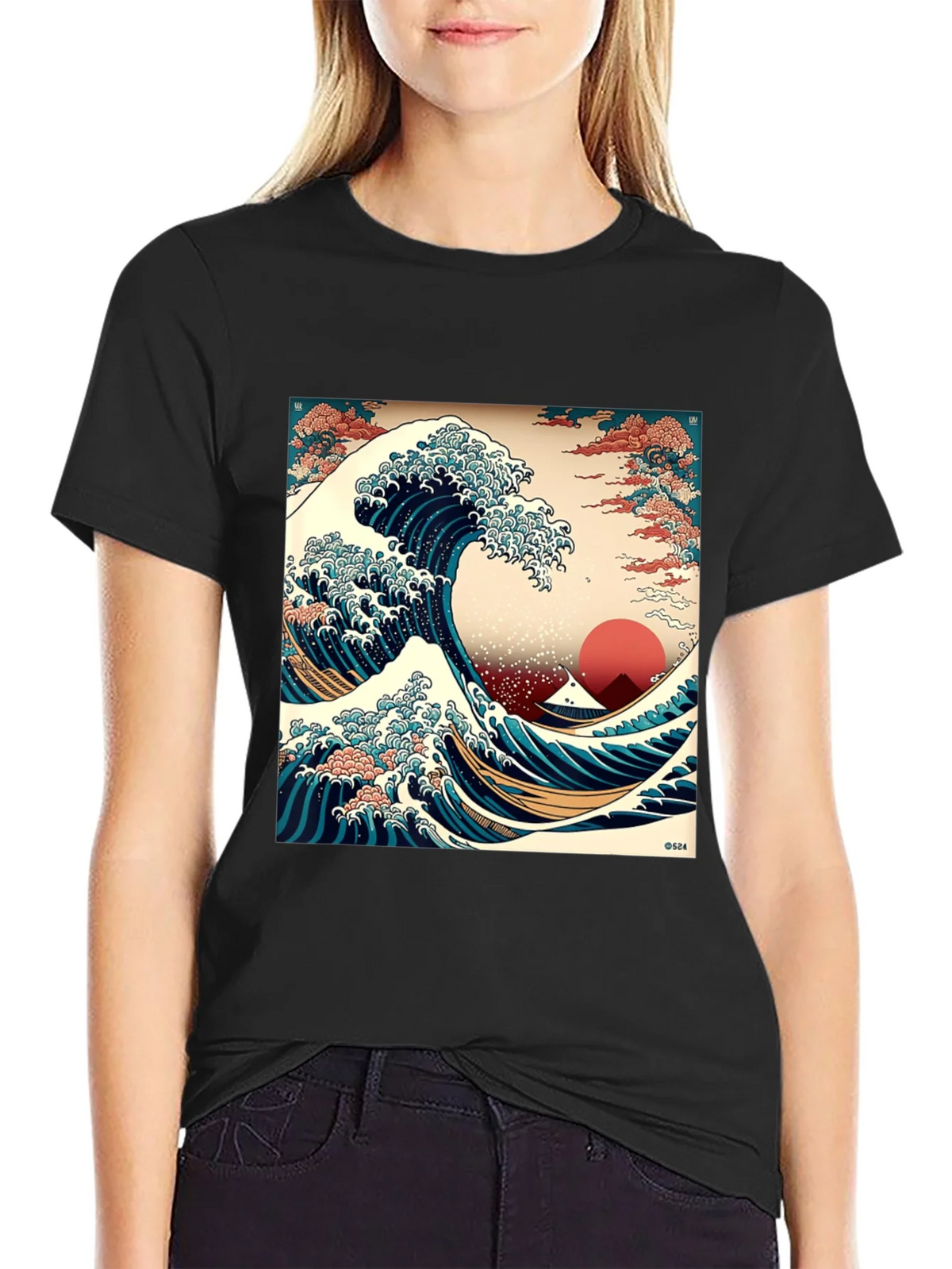 Great Wave T-Shirt - Stylish Graphic Tee product image 2