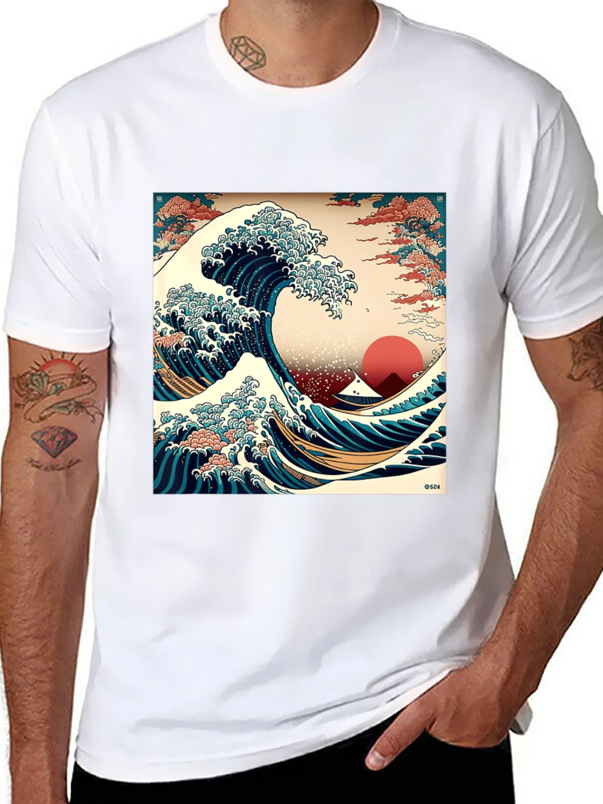 Great Wave T-Shirt - Stylish Graphic Tee product image 7