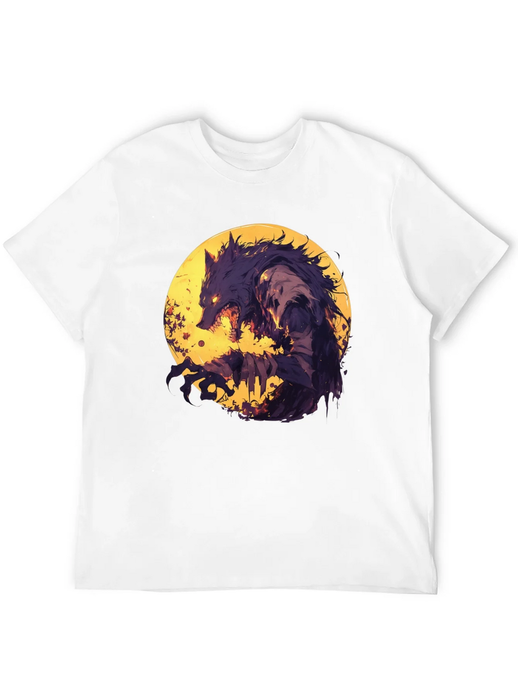 Werewolf Moon Graphic T-Shirt - Unique Design product image 11