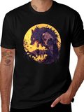 Werewolf Moon Graphic T-Shirt - Unique Design product image 1