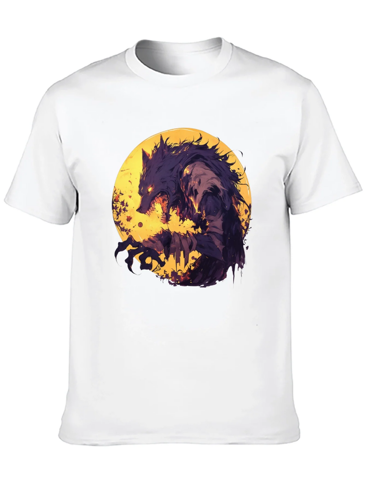 Werewolf Moon Graphic T-Shirt - Unique Design product image 9