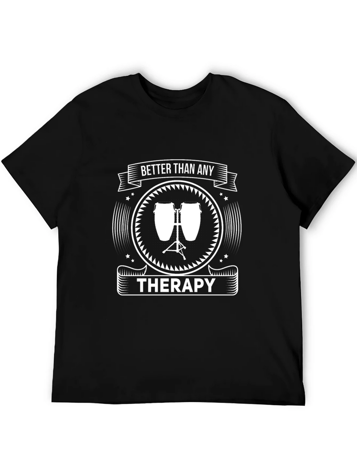 Better Than Any Therapy Music T-Shirt product image 5