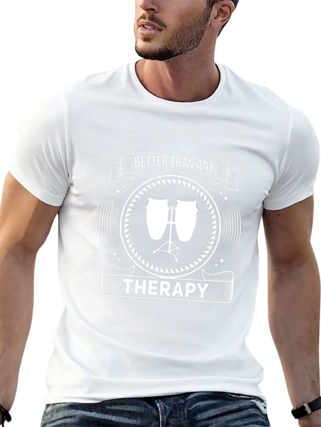 Better Than Any Therapy Music T-Shirt product image 12