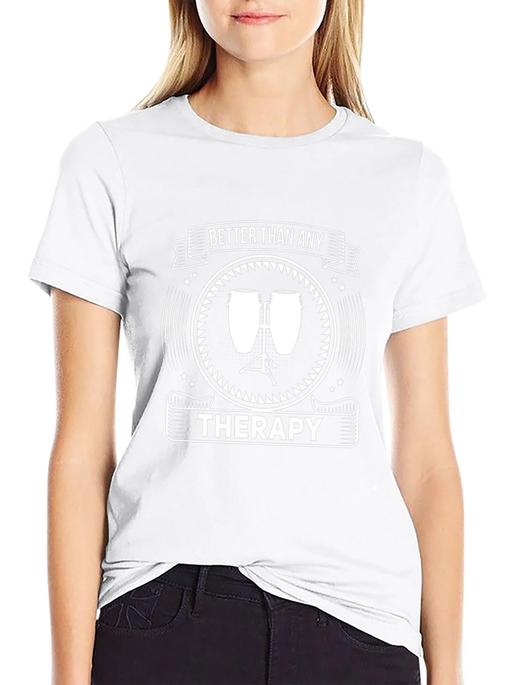 Better Than Any Therapy Music T-Shirt product image 8