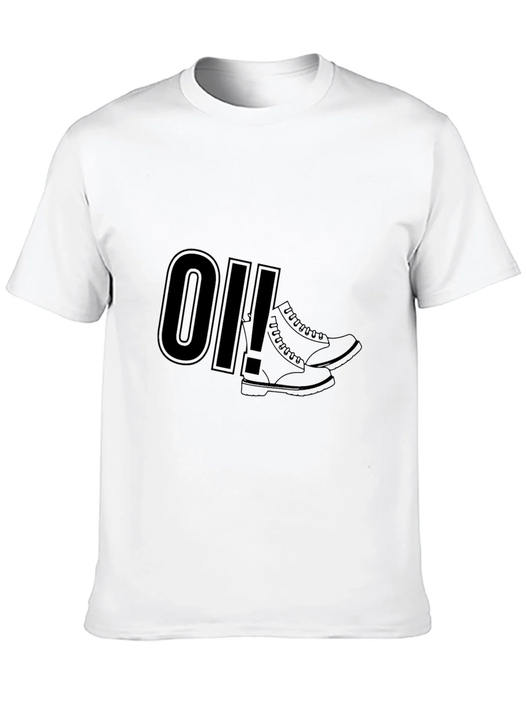 Oi! Boots Graphic Tee - Black Punk Rock Style product image 9