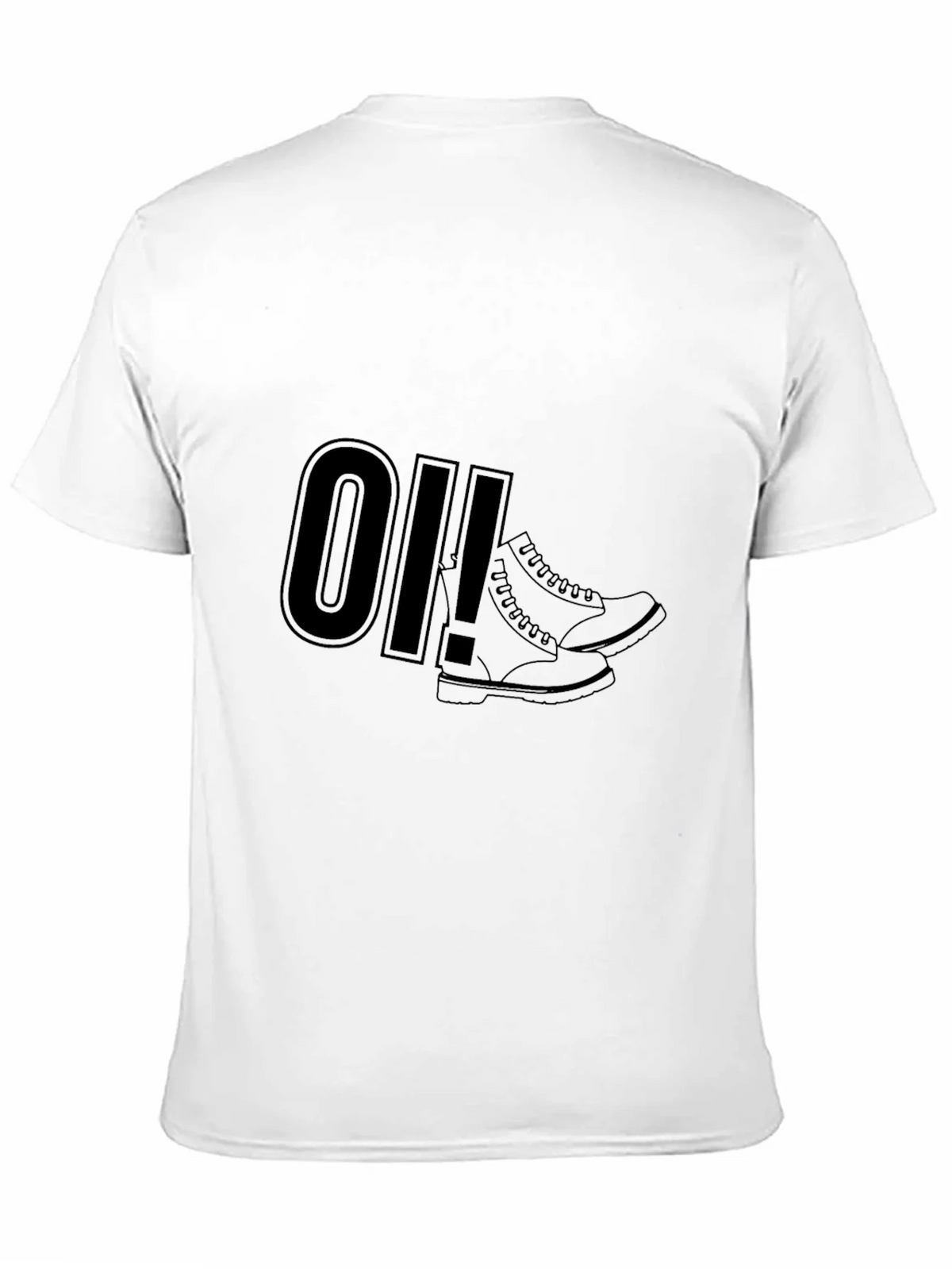 Oi! Boots Graphic Tee - Black Punk Rock Style product image 10