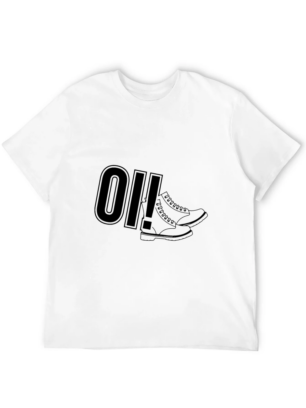 Oi! Boots Graphic Tee - Black Punk Rock Style product image 11