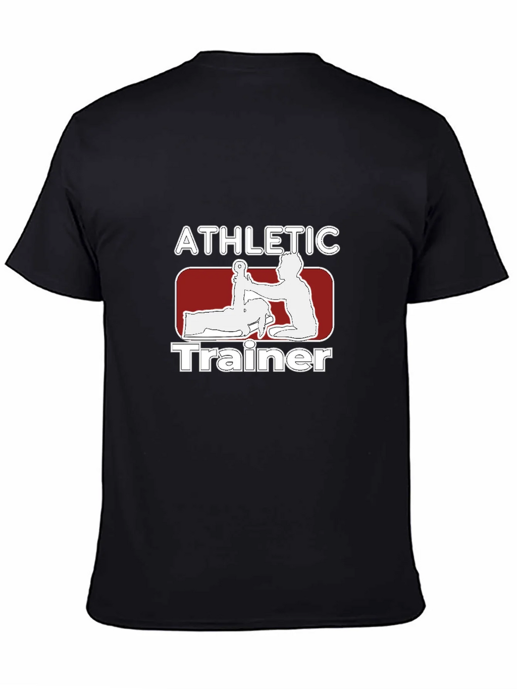 Athletic Trainer Graphic T-Shirt - Black product image 4