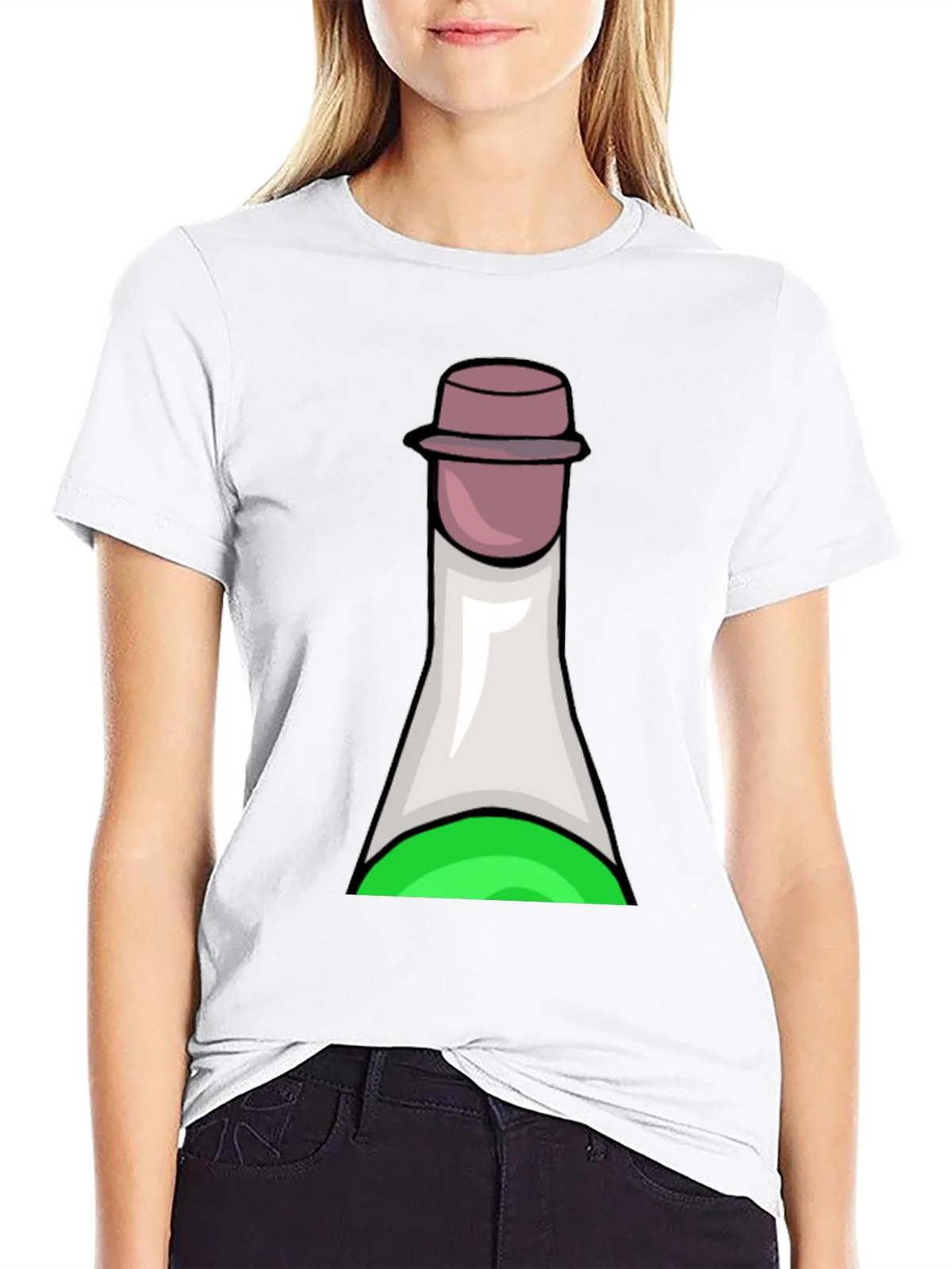 Potion Bottle Graphic Tee - Soft Black T-Shirt product image 8