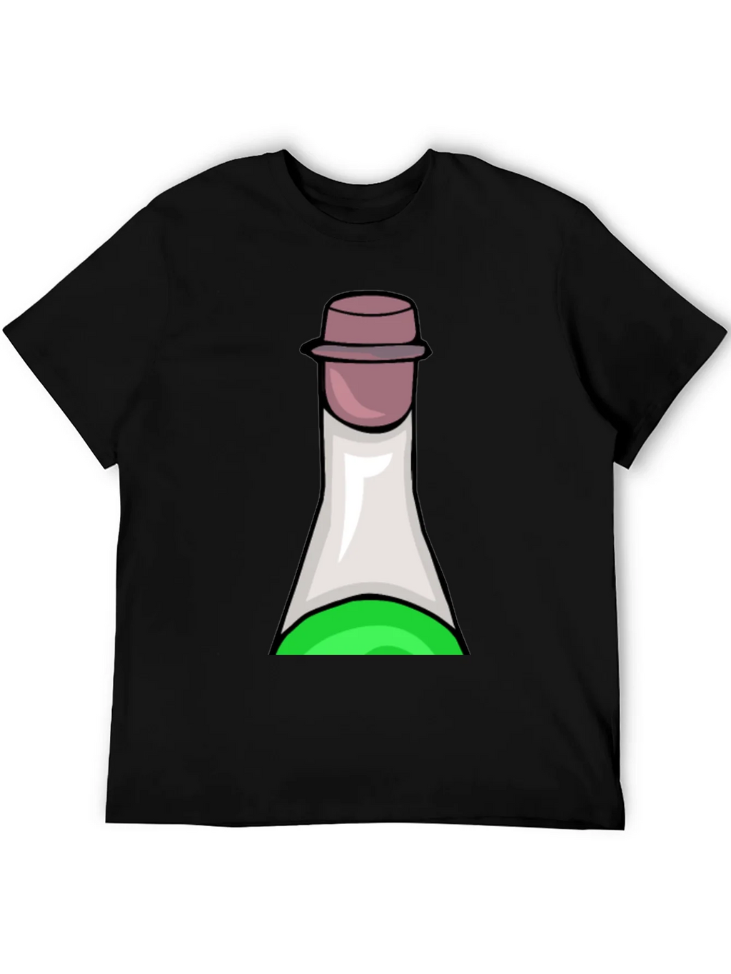 Potion Bottle Graphic Tee - Soft Black T-Shirt product image 5