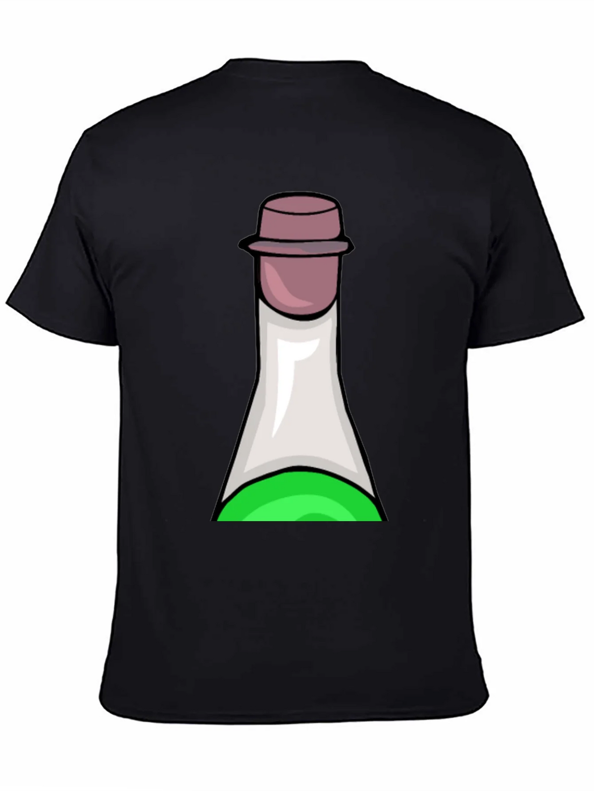 Potion Bottle Graphic Tee - Soft Black T-Shirt product image 4