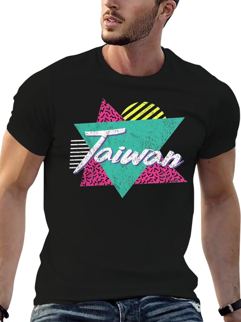 Taiwan Retro 80s Style T-Shirt product image 6