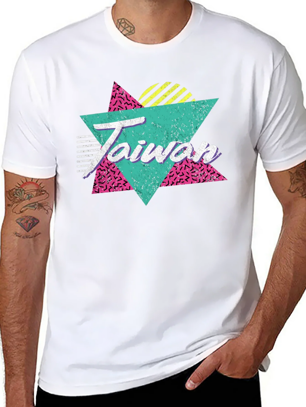 Taiwan Retro 80s Style T-Shirt product image 7