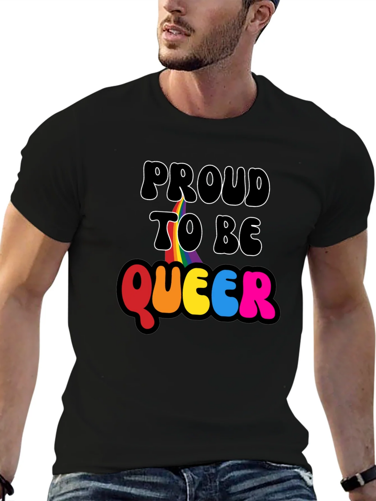 Proud to Be Queer Graphic Tee product image 6