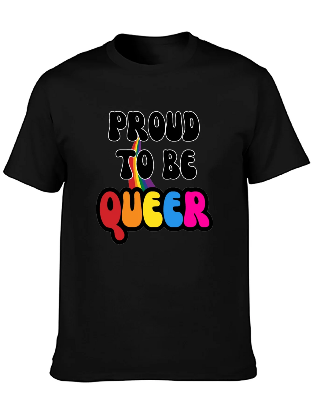 Proud to Be Queer Graphic Tee product image 3