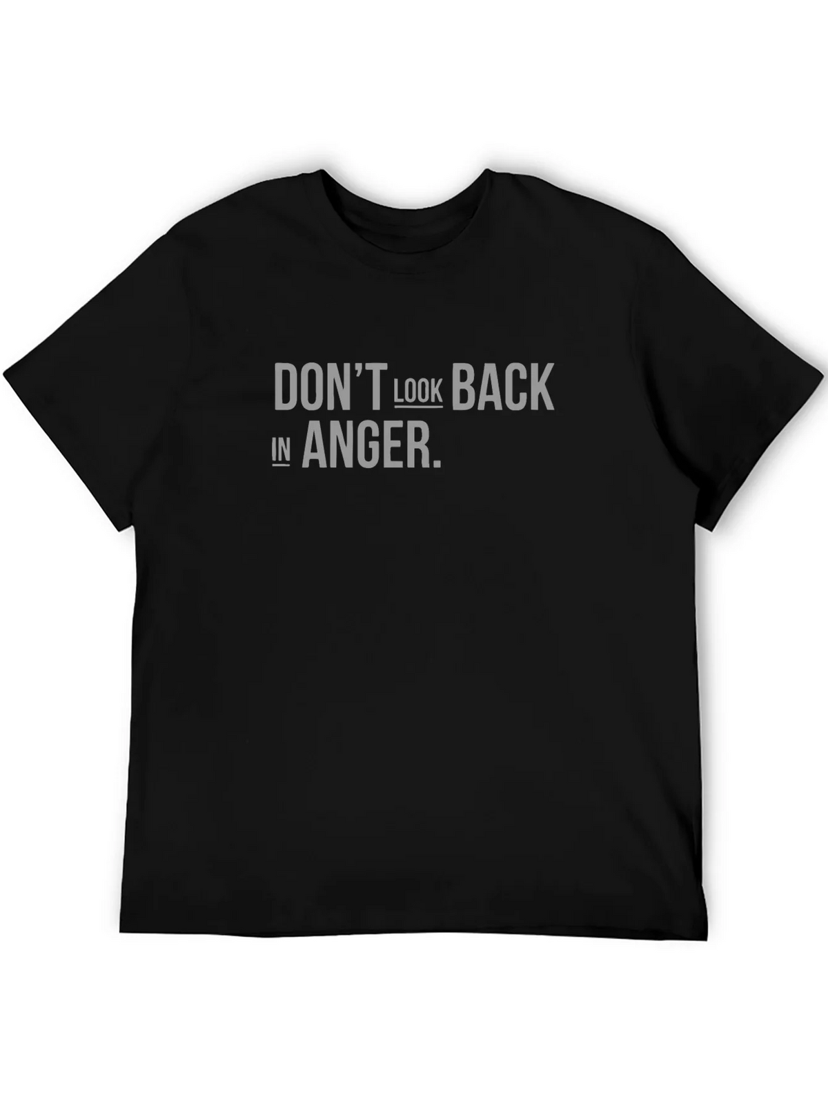 Dont Look Back in Anger T-Shirt - Classic Rock Lyric Tee product image 5