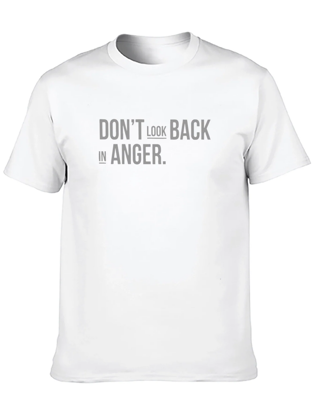 Dont Look Back in Anger T-Shirt - Classic Rock Lyric Tee product image 9