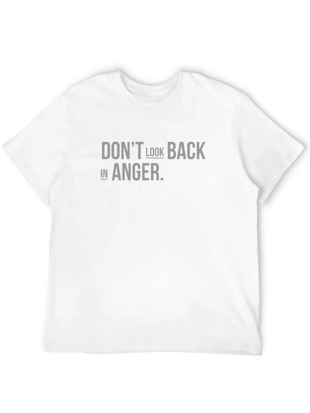 Dont Look Back in Anger T-Shirt - Classic Rock Lyric Tee product image 11