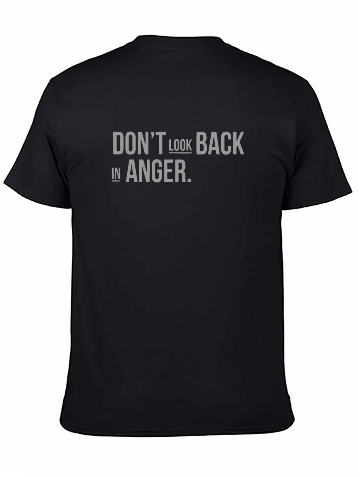 Dont Look Back in Anger T-Shirt - Classic Rock Lyric Tee product image 4