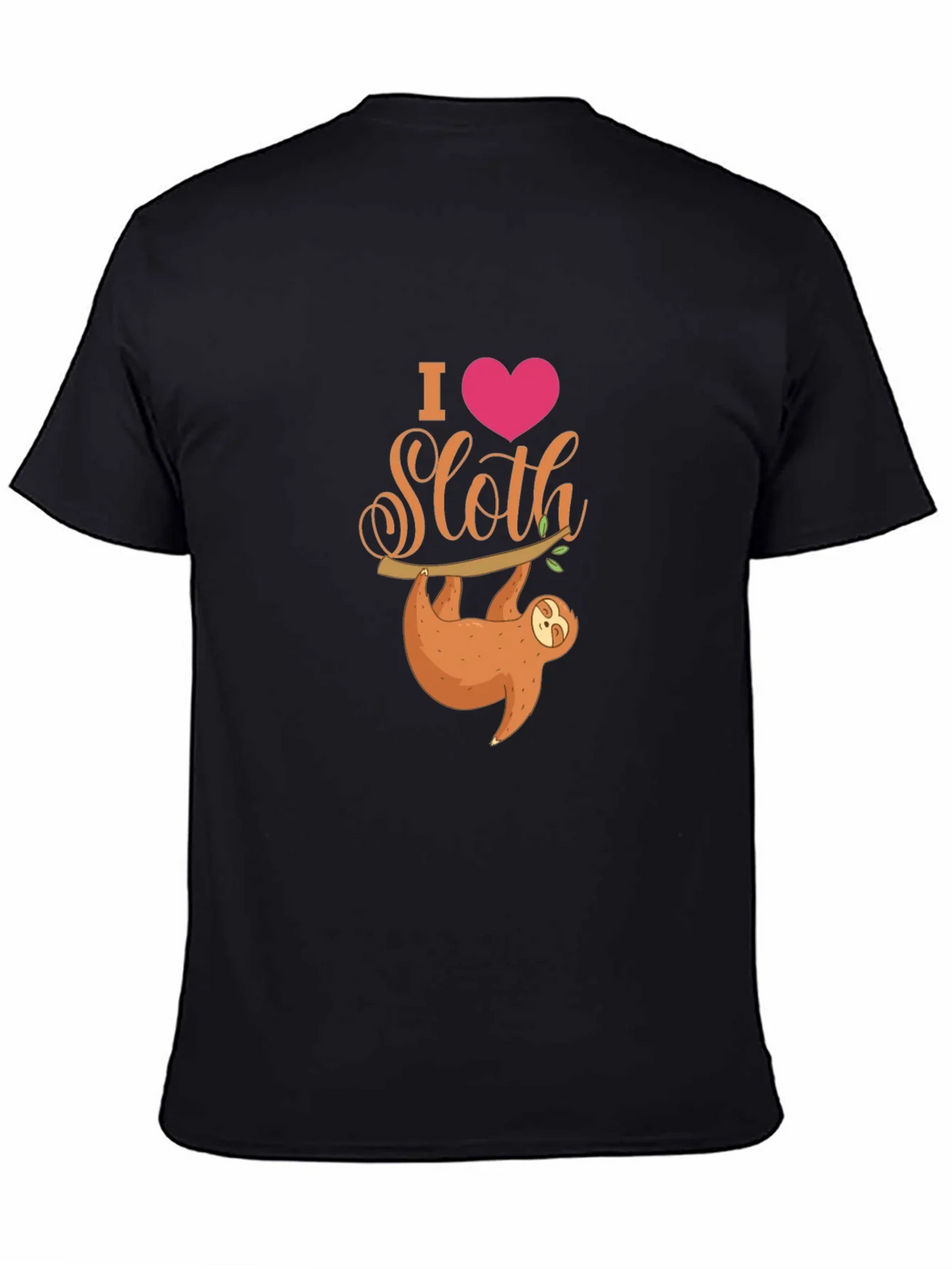 I Heart Sloth T-Shirt - Cute Cartoon product image 4